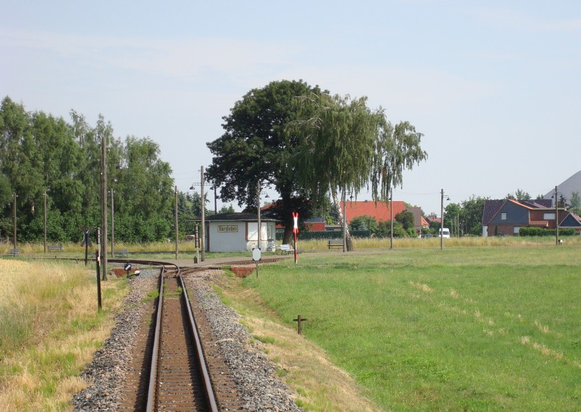 Weichenstellung und Wechsel der Ehrenlokführer